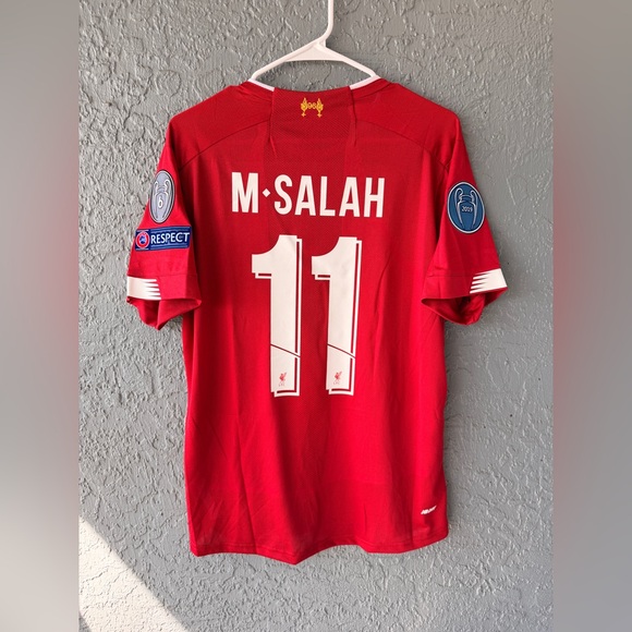 Nike Other - Liverpool Salah Jersey Red 2019 Men Size